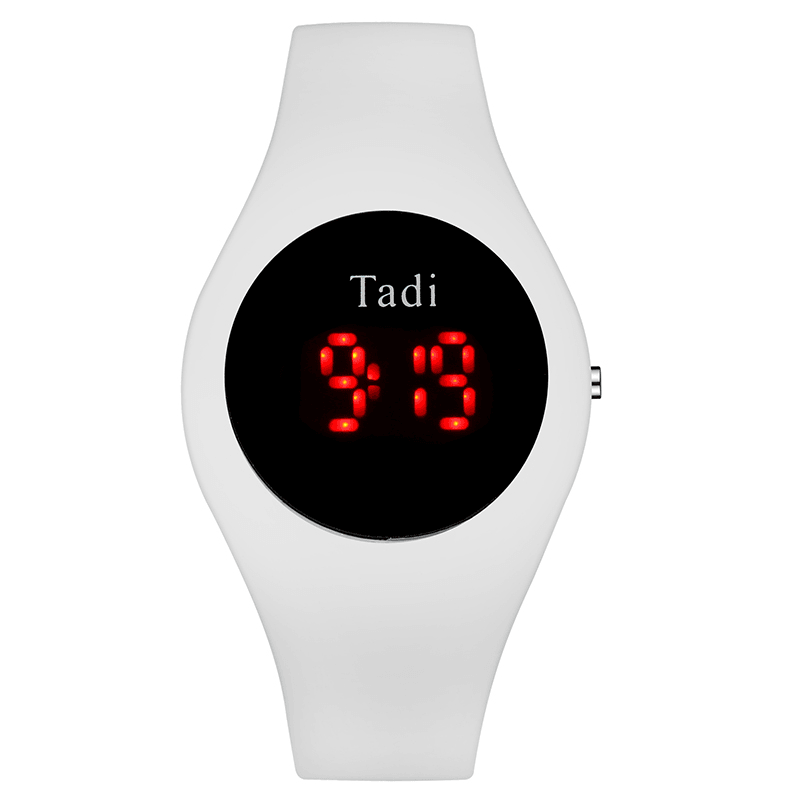 Casual Sport Men Woman LED Electronic Watch Silicone Band Luminous Sensor Waterproof Digital Watch - Trendha