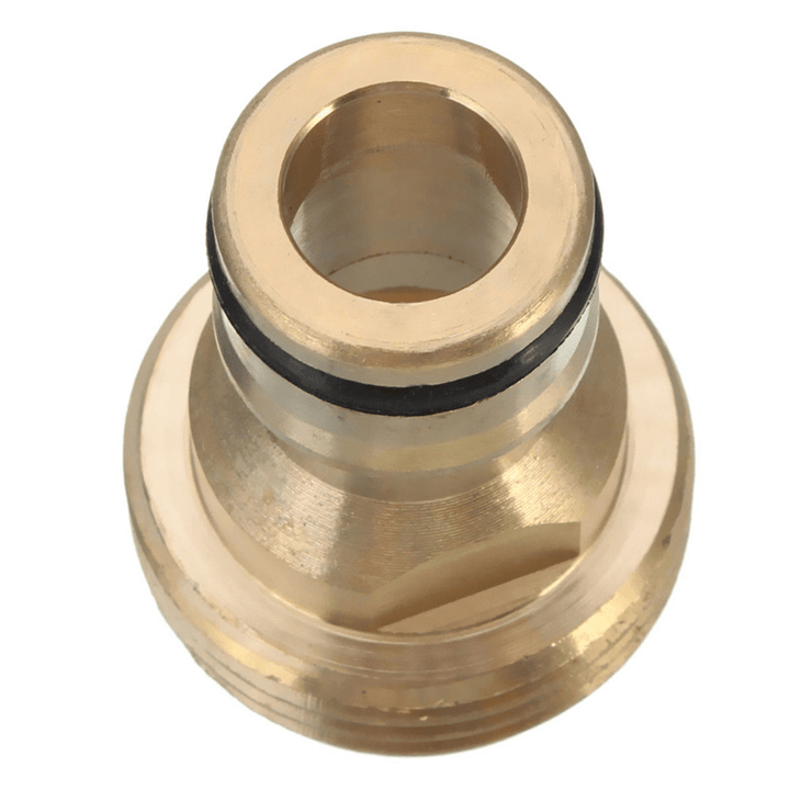 3/4 Inch Brass Garden Hose Pipe Tube Quick Connector Watering Equipment Spray Nozzle Connector - Trendha