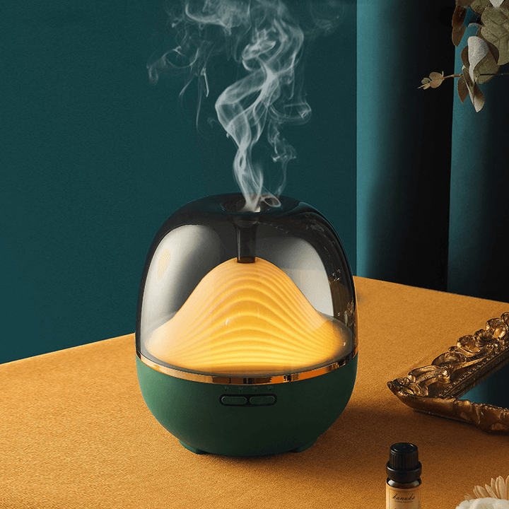 600Ml Humidifier Aroma Diffuser with Colorful Night Light Remote Control Three Gear Tming Low Noise for Home Office - Trendha