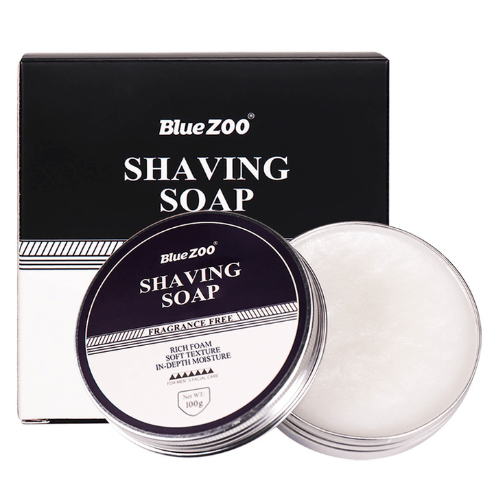 Men'S Facial Care Shaving Beard Shaving Foam Soap Sandalwood Fragrance Mint Tasteless - Trendha