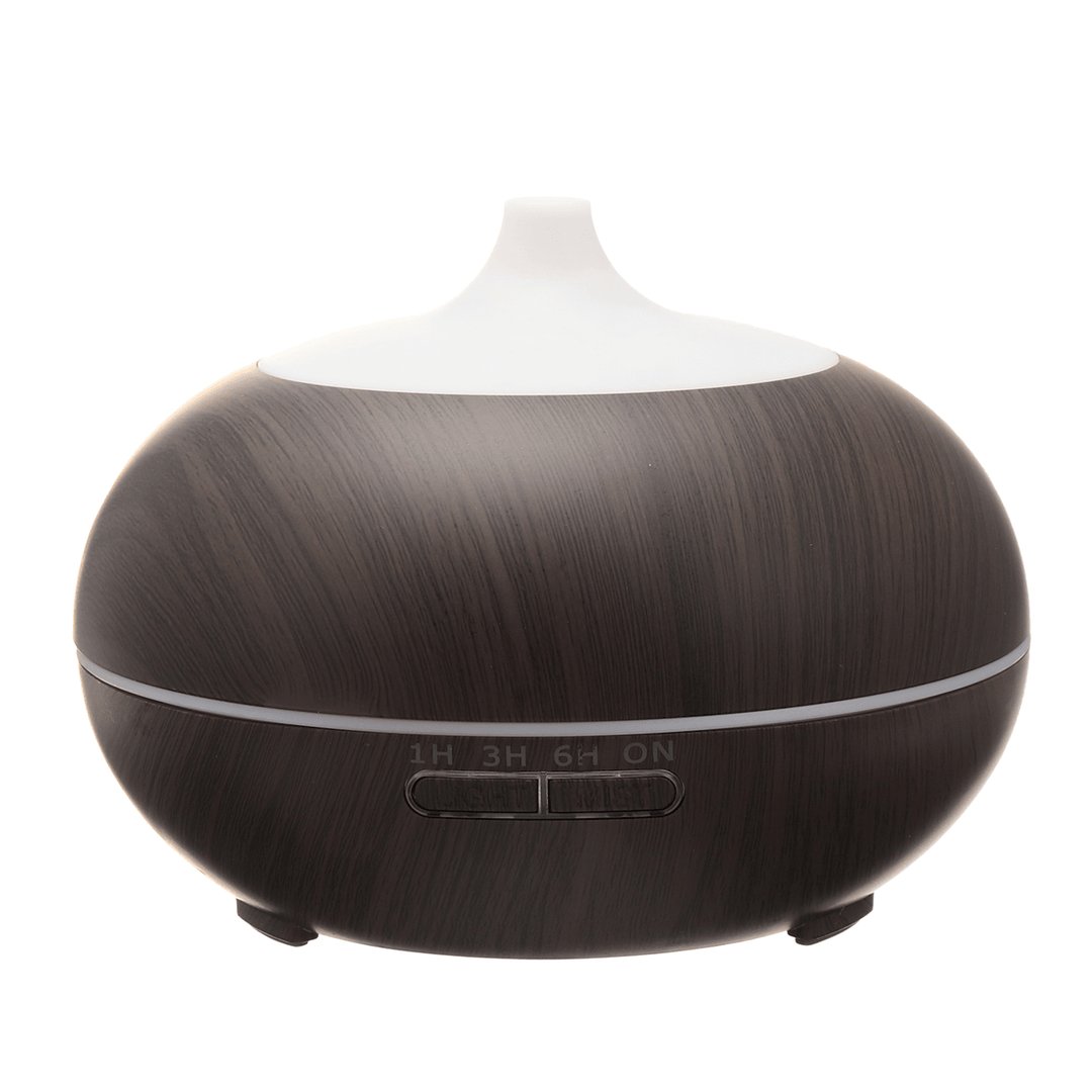 550ML LED Ultrasonic Aroma Aromatherapy Diffuser 3 Gears Timing Essential Oil Air Humidifier - Trendha