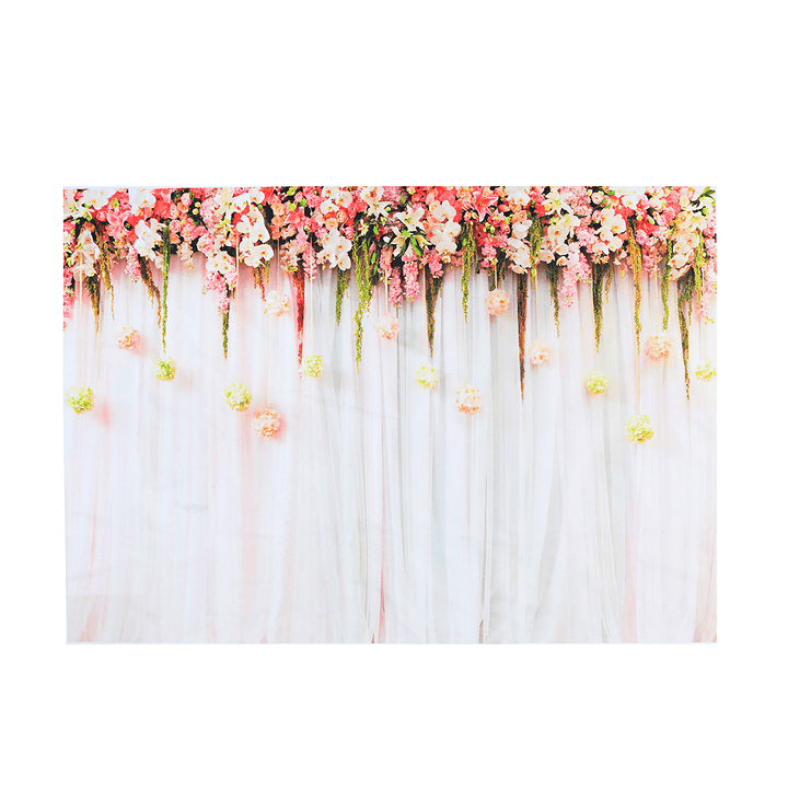 Romantic Rose Flower Photography Backdrops Background Wedding Decorations Engage - Trendha