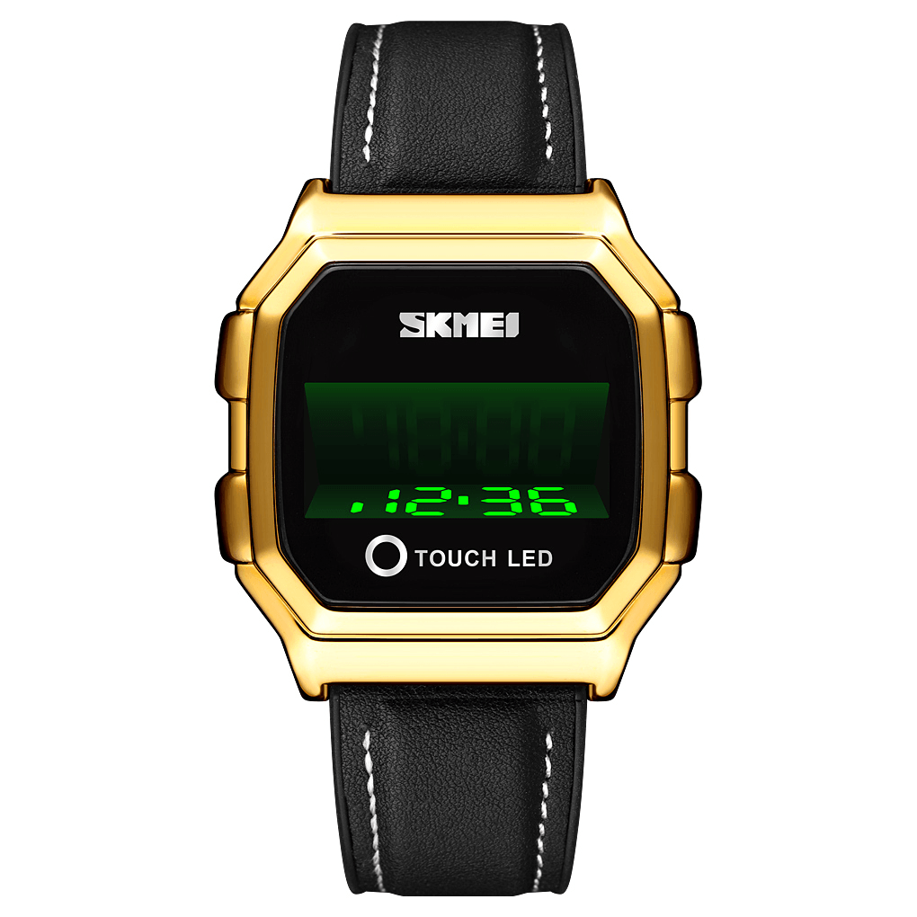 SKMEI 1650 Sport Men Watch Date LED Creative Display Waterproof Fashion Digital Watch - Trendha