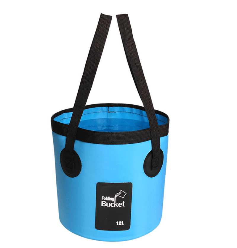 Portable Travel Bag Fishing Bucket Folding Bucket Bag Outdoor Convenient Travel Car Wash Bucket Outdoor Waterproof Bag - Trendha