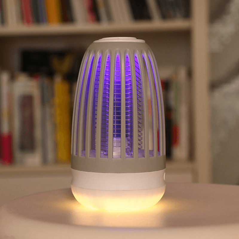 Lyray 2 in 1 Mosquito Killer Lamp Night Light Type-C Interface Charging Physically Kill Mosquitoes Pest Repellent Mosquito Dispeller - Trendha