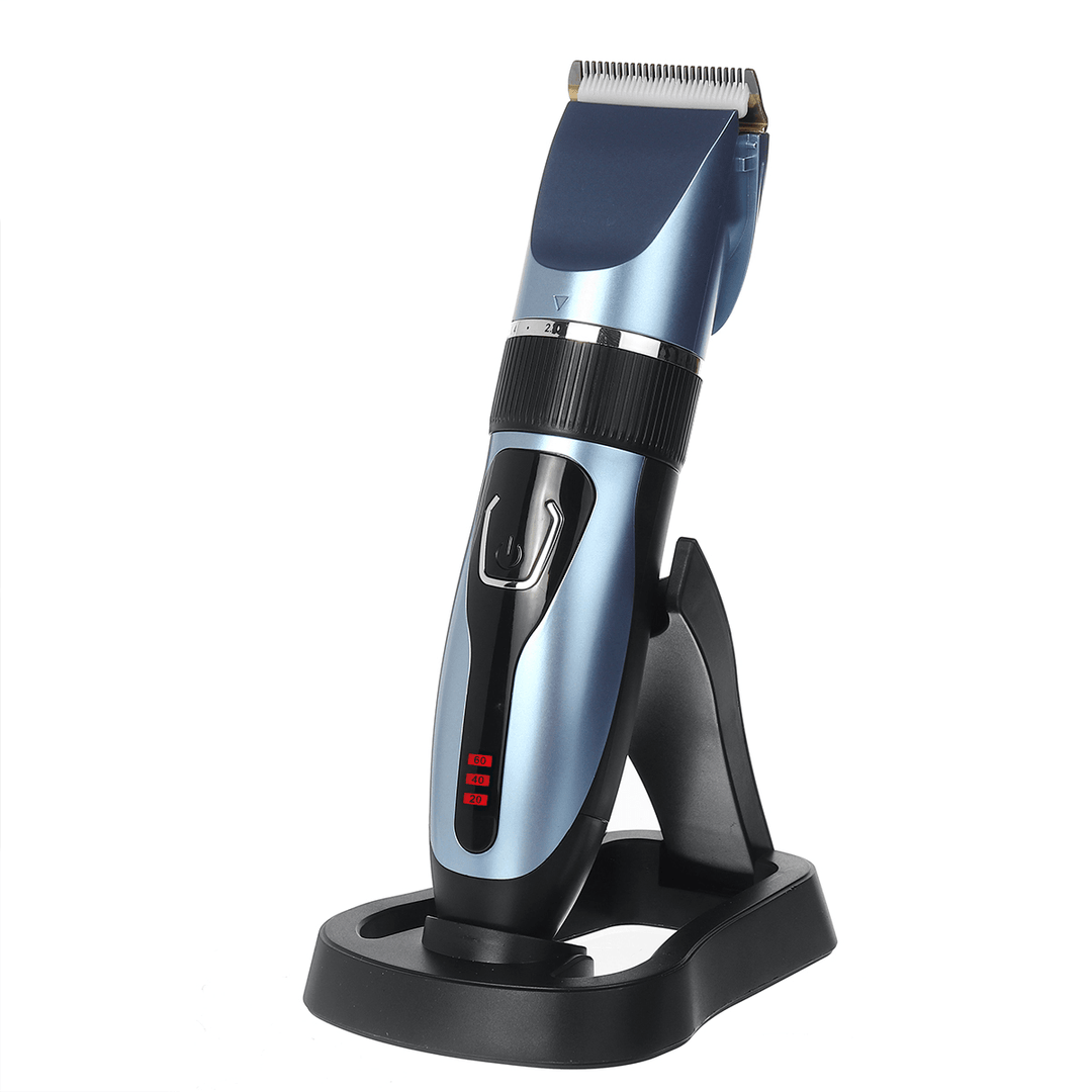 Men'S Electric Hair Clipper USB Charging Shaver with 6 Limit Comb - Trendha