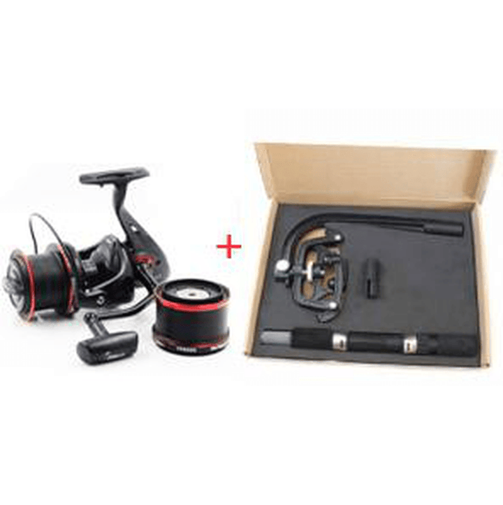 Full Metal Double Cup Cup 9000+8000 Fishing Reel - Trendha