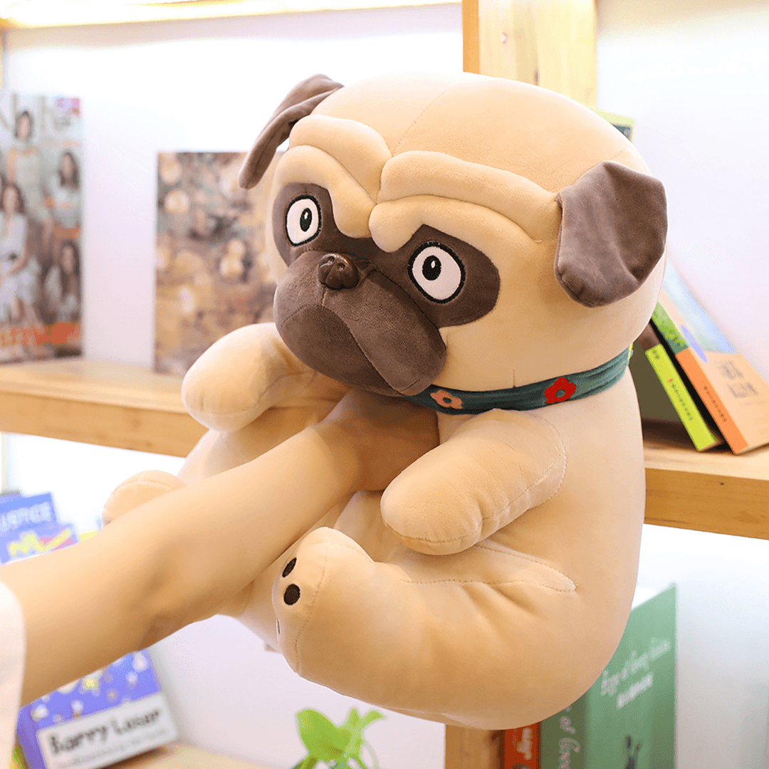 40-65CM Sand Dogs Doll Stuffed Simulation Dogs Plush Sharpei Pug Lovely Puppy Pet Toy Plush Animal Toy Children Kids Birthday Christmas Gifts - Trendha