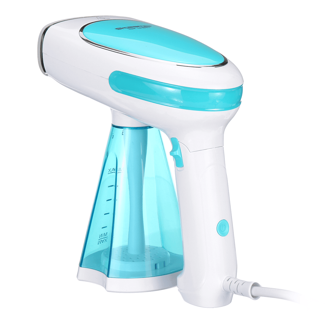 Handheld Portable Foldable Garment Steamer 1500W Powerful Clothes Steam Iron Fast Heat-Up Fabric Wrinkle Removal 280Ml Water Tank for Travel Home Dormitory - Trendha