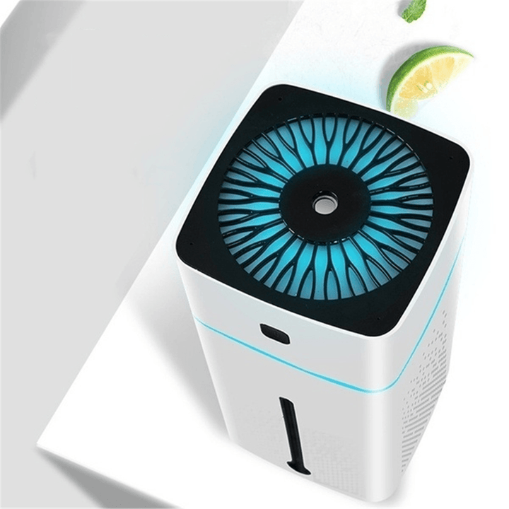 1000Ml Ultrasonic Air Humidifier Purifier USB 7 Color LED Lights Quiet Mist Diffuser - Trendha