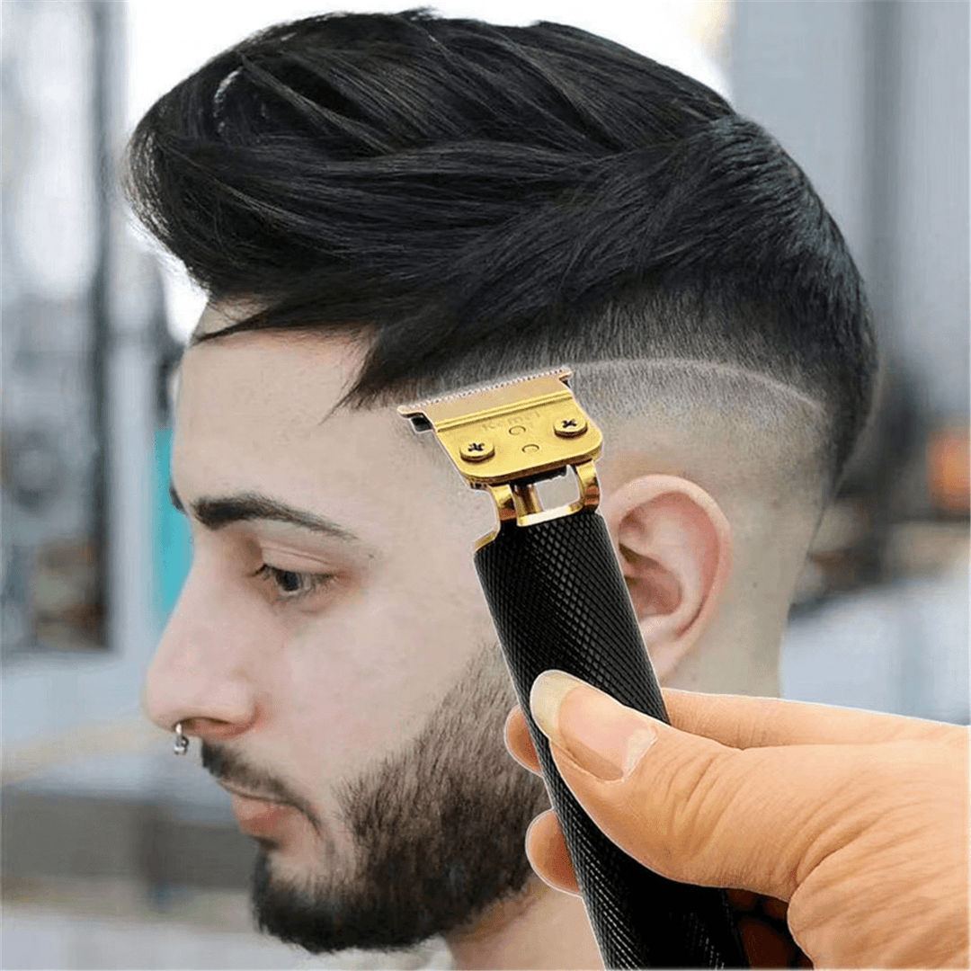 Kemei Hair Salon Special Haircut Oil Head Carving Hair Clipper - Trendha