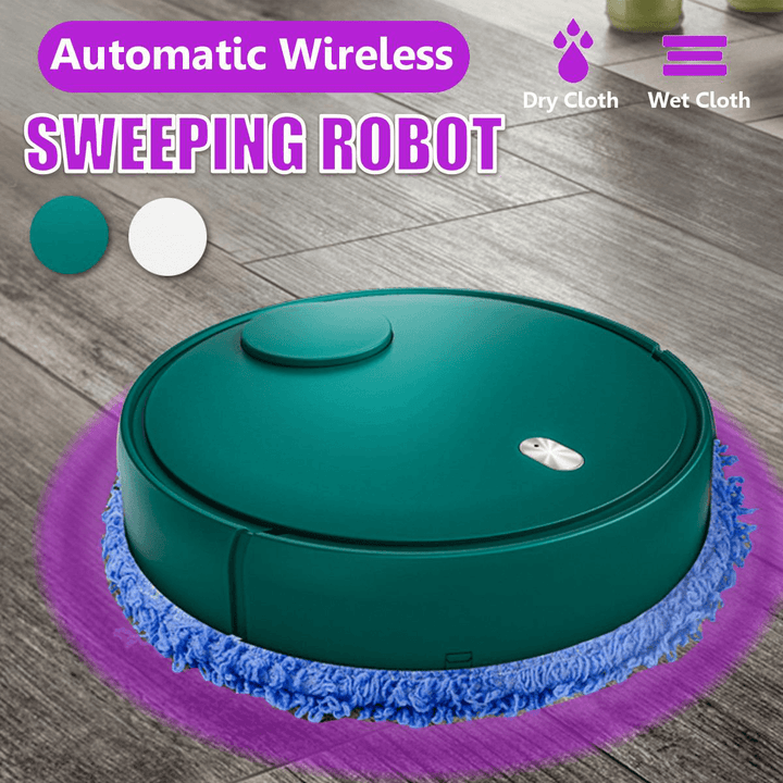 3 in 1 Automatic Robot Disinfection UV Household Charging Cleaning Mopping Machine - Trendha
