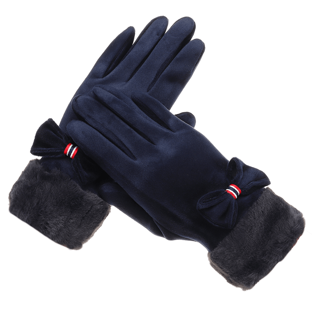 Winter Warm Gloves Touch Screen Windproof Riding Skiing Outdoor Sports Gloves - Trendha