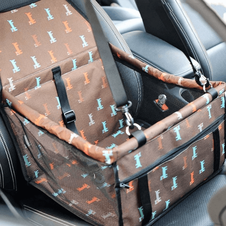 Foldable Pet Dog Car Seat Cover Safe Basket Protector Puppy Travel Pet Carrier Bag - Trendha