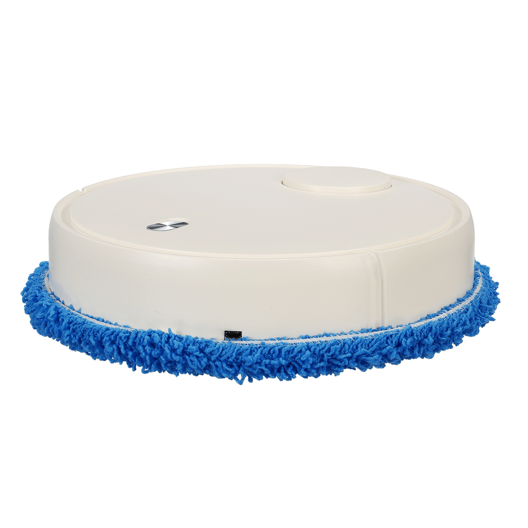 Automatic Wireless Sweeping Robot Wet & Dry UV Sterilization Mopping Machine USB Charging - Trendha