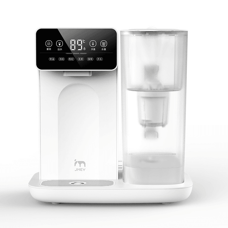 JEMY D1 Desktop Instant Hot Water Dispenser 6 Stage Temperature Control 3 Gear Water Volume Smart Dual Display - Trendha