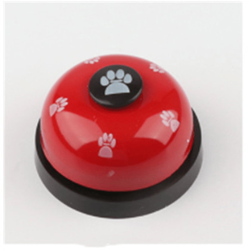 Pet Press Jingle Dog Cat Trainer Pet Intelligence Toy Footprints Press Bells Dog Paw Prints Ringer - Trendha