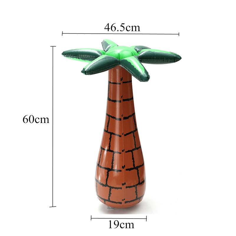 Inflatable Coconut Tree Beach Swimming Pool Toys Summer Decoration 60Cm - Trendha