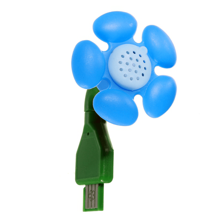 USB Aroma Mini Diffuser Flower Shaped Air Humidifier for Home Office Car - Trendha