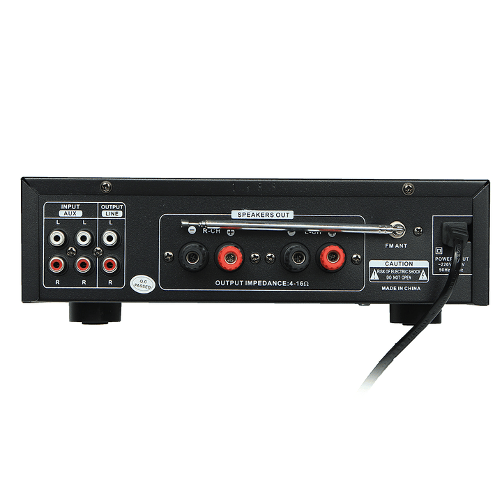 TELI BT-1388 Hifi Bluetooth Power Amplifier Stereo Audio Karaoke FM Receiver USB SD - Trendha