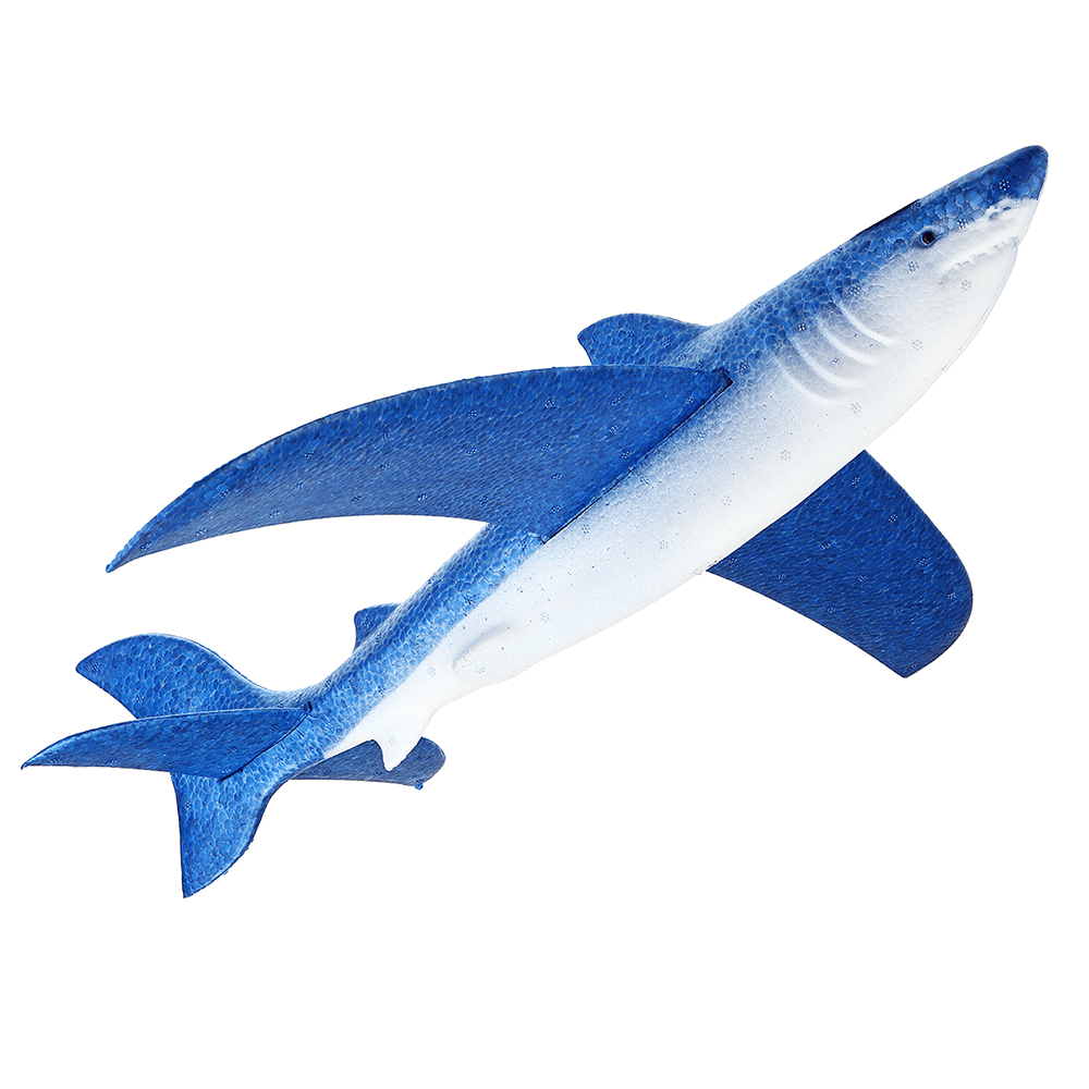 EPP Airplane 46Cm Hand Launch Throwing Aircraft Inertial Foam Dragon Eagle Shark Plane Toy Model - Trendha