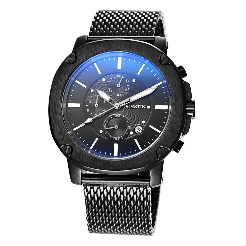 OCHSTIN GQ039 Bussiness Style Male Wristwatch Gentlement Quartz Movement Watch - Trendha