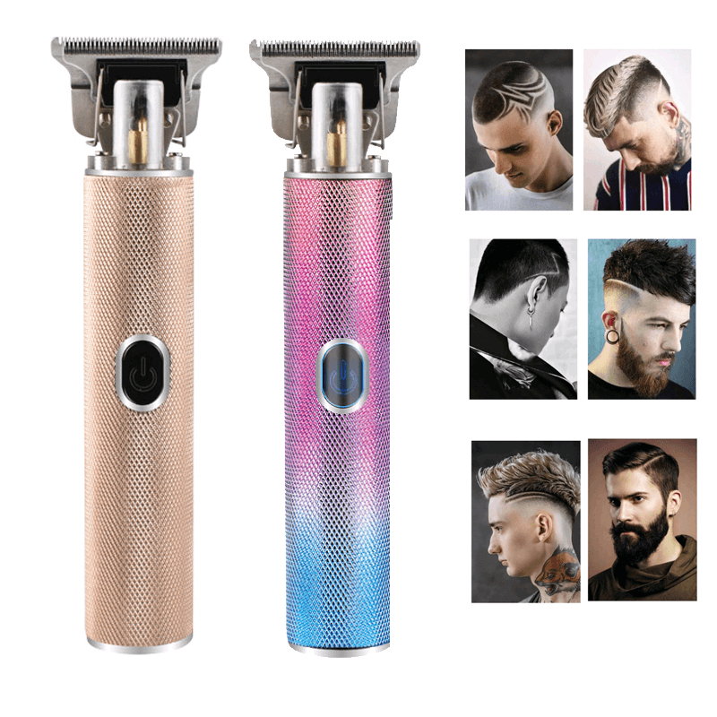 Electric Oil Head Hair Clipper Professional Barbershop Cordless Hair Clippers Men Shaving Machine Trimmer USB Type-C Charging - Trendha