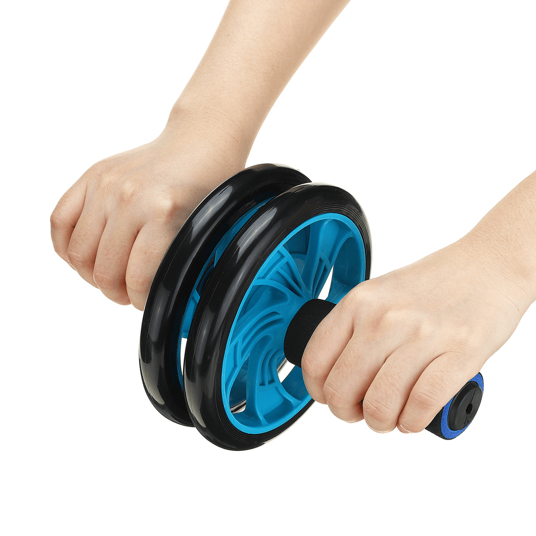 Abdominal Wheel Roller Abdominal Muscle Wheel Exercise Practicing Abdomen Vest Line Fitness Equipment Home Reduce Belly Roller - Trendha