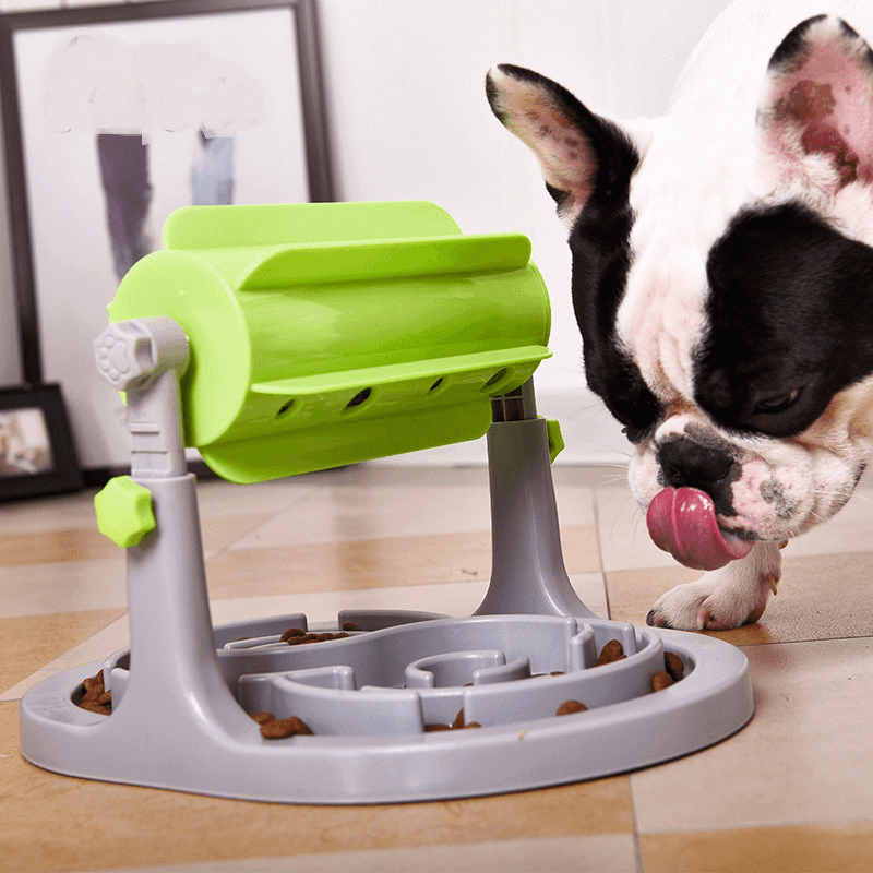 Roller Feeder Pet Trainer Interactive Toy Feeder Dog Cat Slow Eating Training Tool - Trendha