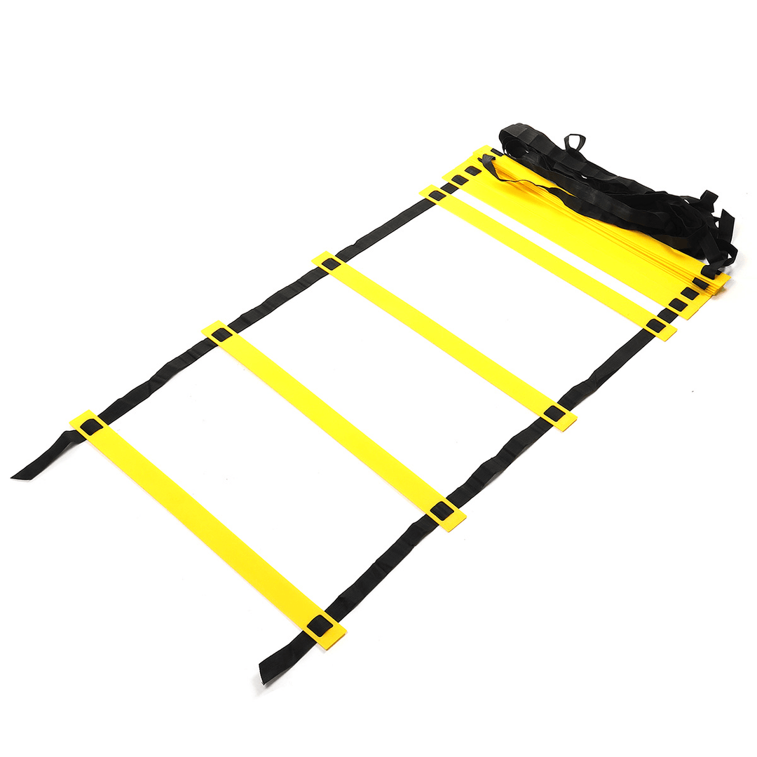 12 Rung Agility Speed Training Ladder Footwork Fitness Football Exercise 6M - Trendha