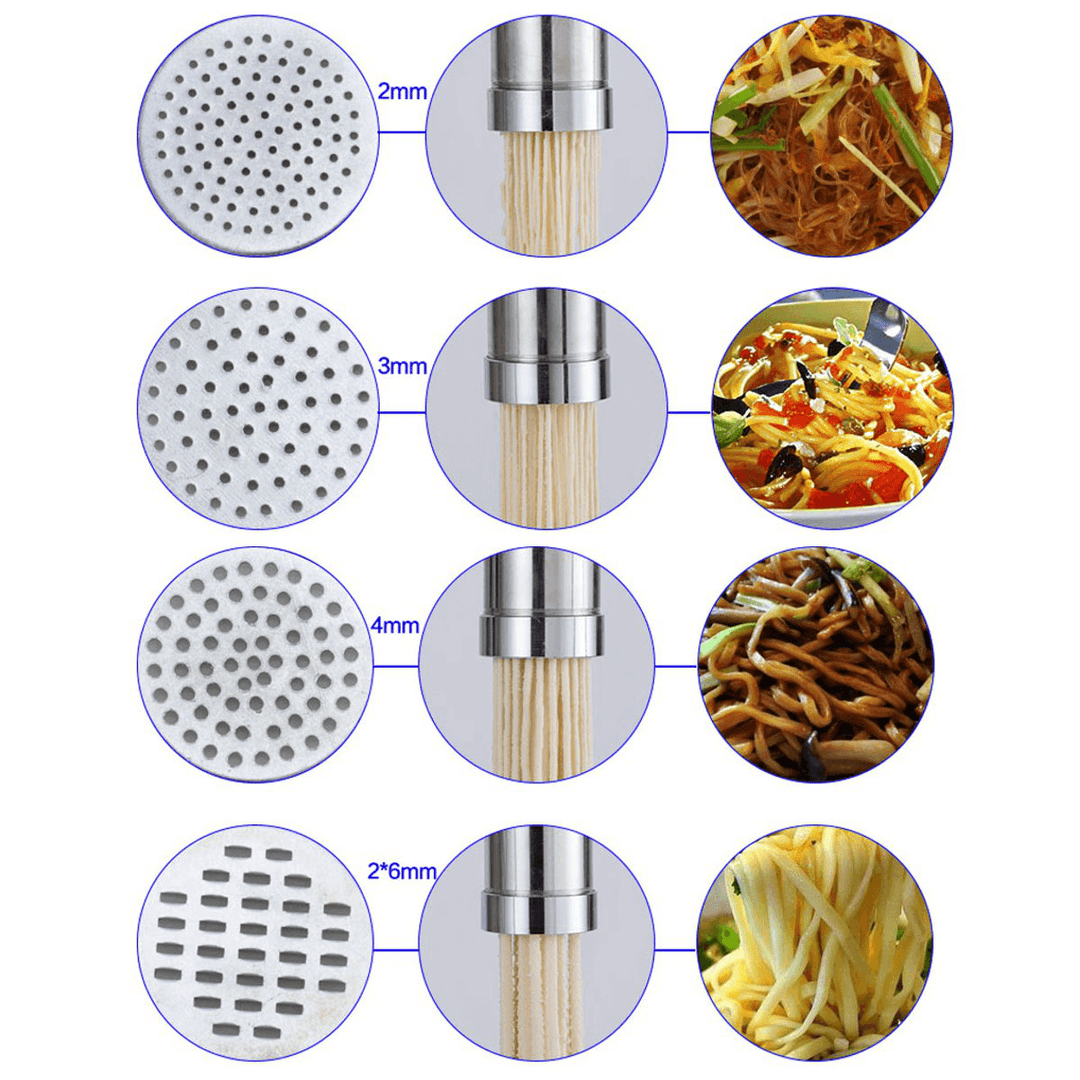 Stainless Steel Noodle Pasta Maker Noodle Manual Press Machine Home Pasta Cutter - Trendha