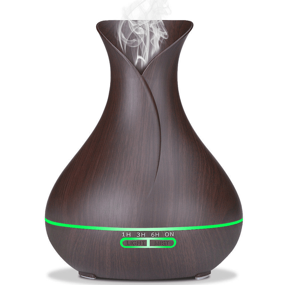 Aromatherapy Air Humidifier Aroma Essential Oils Diffusers Purifier Spa Refresh Atomizer 400Ml - Trendha