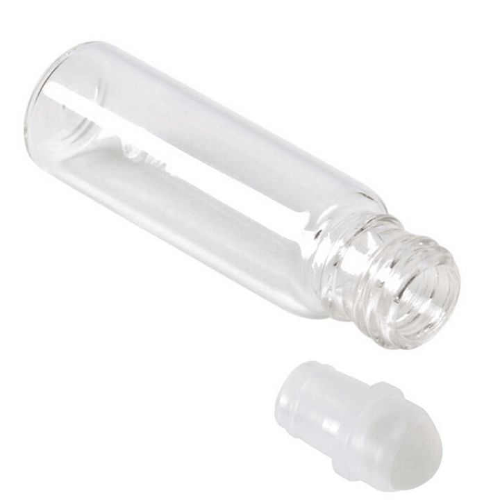 5Ml Empty Clear Glass Roll on Bottles Refillable Roller Ball Essential Oil Liquid Bottle - Trendha