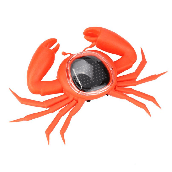 Solar Powered Toy Learning Educational Creative Mini Running Crab Animal Gift - Trendha