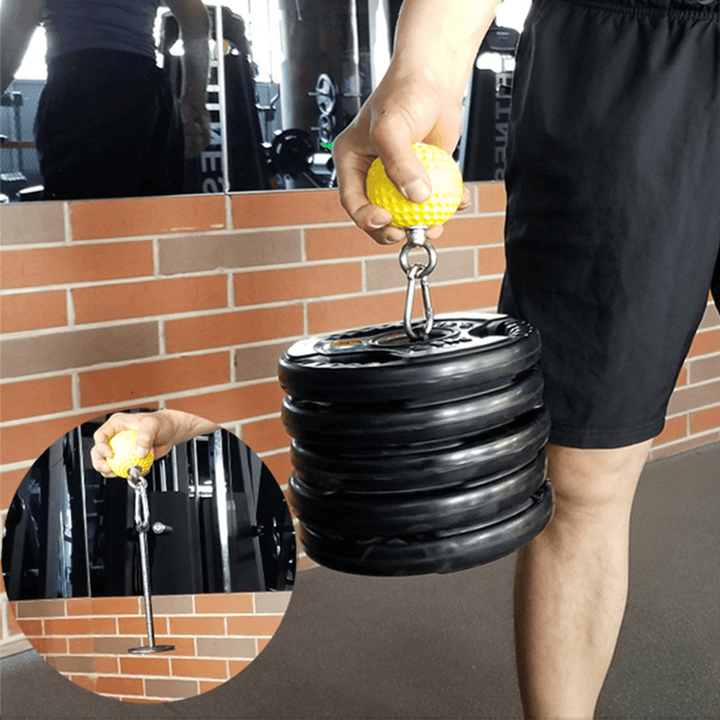 Weight Lifting Dumbbell Bracket Rack Fitness Grip Ball Holder Arm Exercise Sport - Trendha