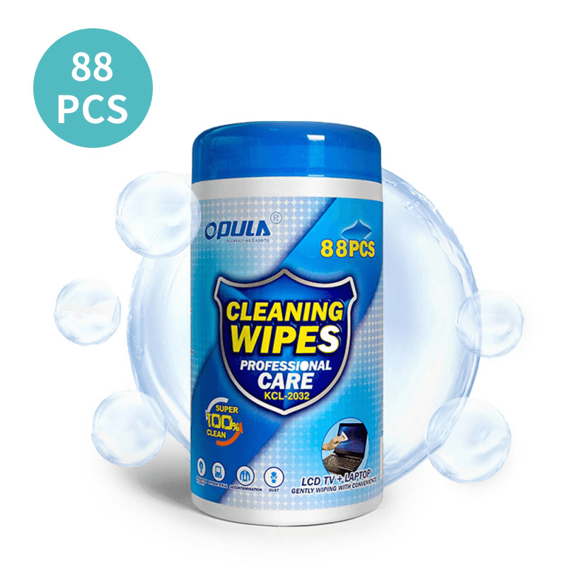 88Pcs Phone Screen Sterilization Sterilize 75% Alcohol Wet Wipes Efficient Sterilization Car Multifunctional Disposable Unscented Cleaning Wipes Non-Woven Fabric - Trendha
