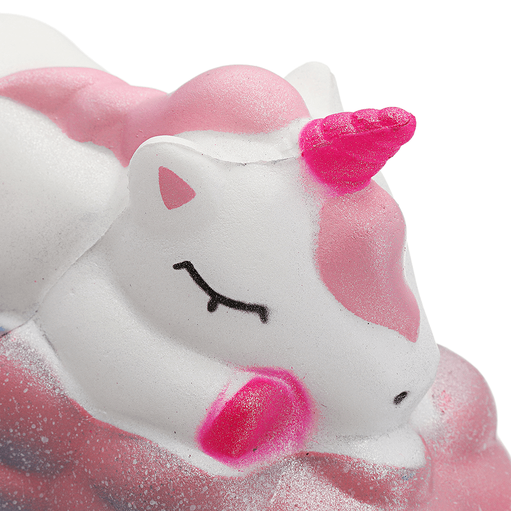 Sleepy Unicorn Squishy 6*6*11.5 CM Slow Rising Soft Collection Gift Decor Toy Original Packaging - Trendha