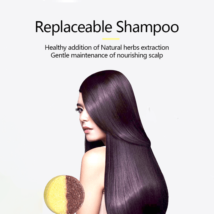 1Pc Hair Shampoo Soap Polygonum Multiflorum Ginger Oil Control Anti-Dandruff Hair Growth Soap Hair Care - Trendha