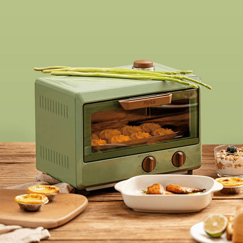Pinlo 10L 800W Mini Steam Baking Oven 0-230℃ Temperature Control Roaster From - Trendha