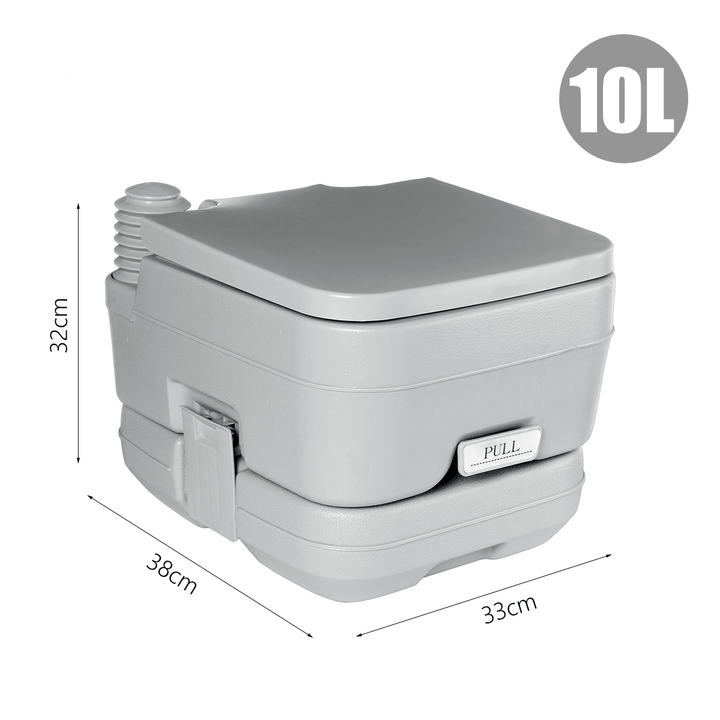 10L/12L/20L Portable Toilet for Elderly Home Travel Camping Commode Potty Indoor Outdoor - Trendha