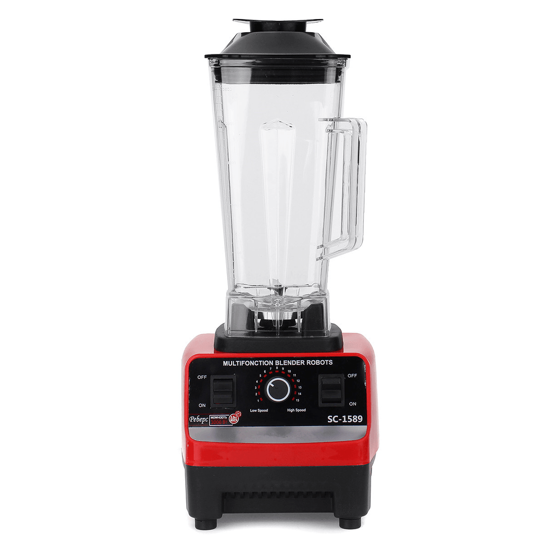 4500W 2.5L Blender Adjustable Speed Kitchen Food Mixer Soybean Milk Fruit Juicer - Trendha