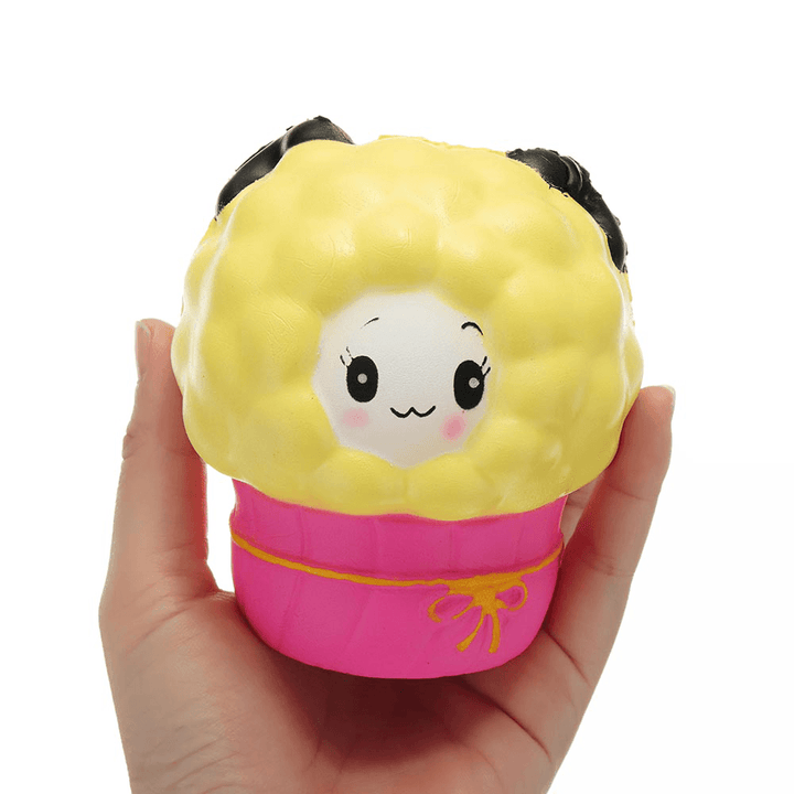 Sheep Squishy 9.5*9*8.5CM Slow Rising Collection Gift Soft Fun Animal Toy - Trendha
