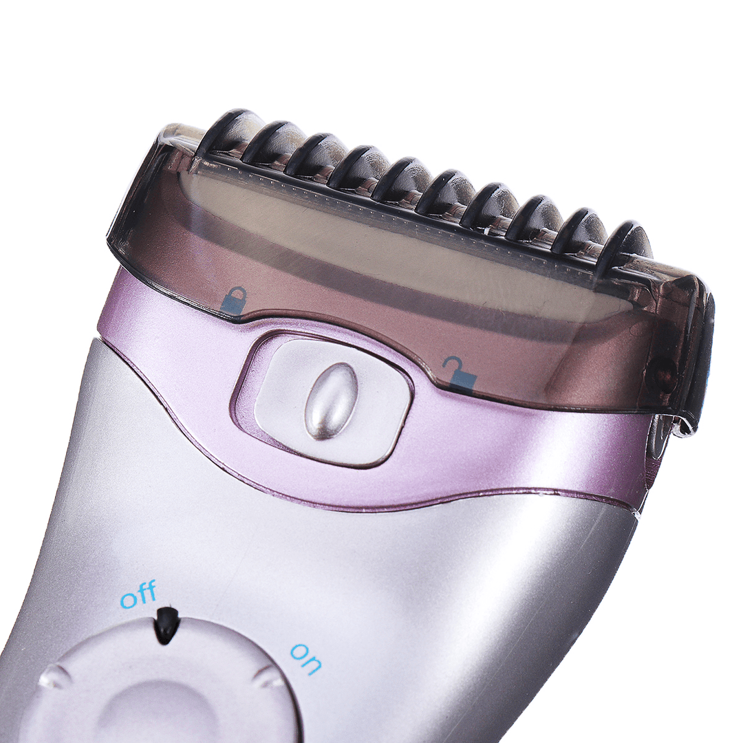 Women Electric Body Shaver Razor Wet Dry Cordless Hair Removal Painless Epilator - Trendha