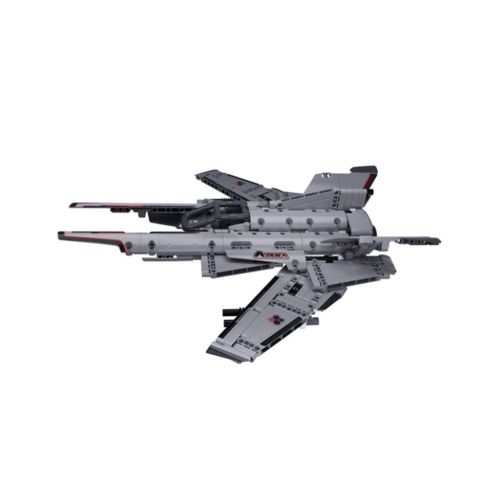 Jupiter Dawn Series Building Blocks Aquila Reconnaissance Aircraft Gray Static Building Blocks Toys - Trendha