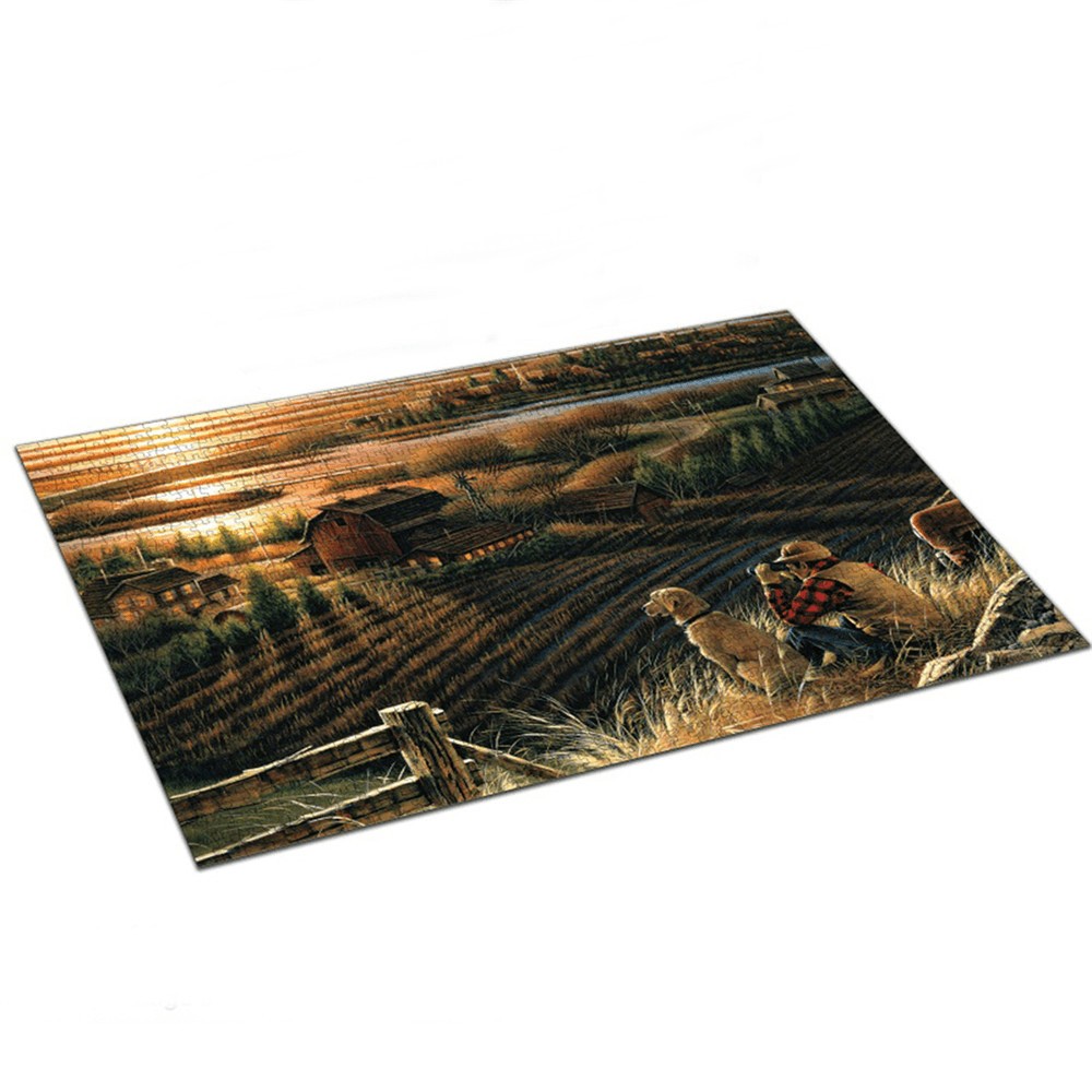 1000 Pieces Landscape Architecture Scene Series Decompression Jigsaw Puzzle Toy Indoor Toys - Trendha