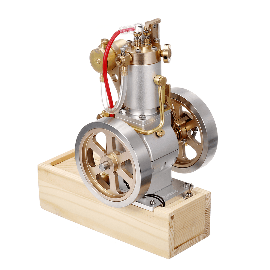Eachine ETX Hit & Miss Gas Vertical Engine Stirling Engine Model Upgraded Version Water Cooling Cycle Engine Collection - Trendha