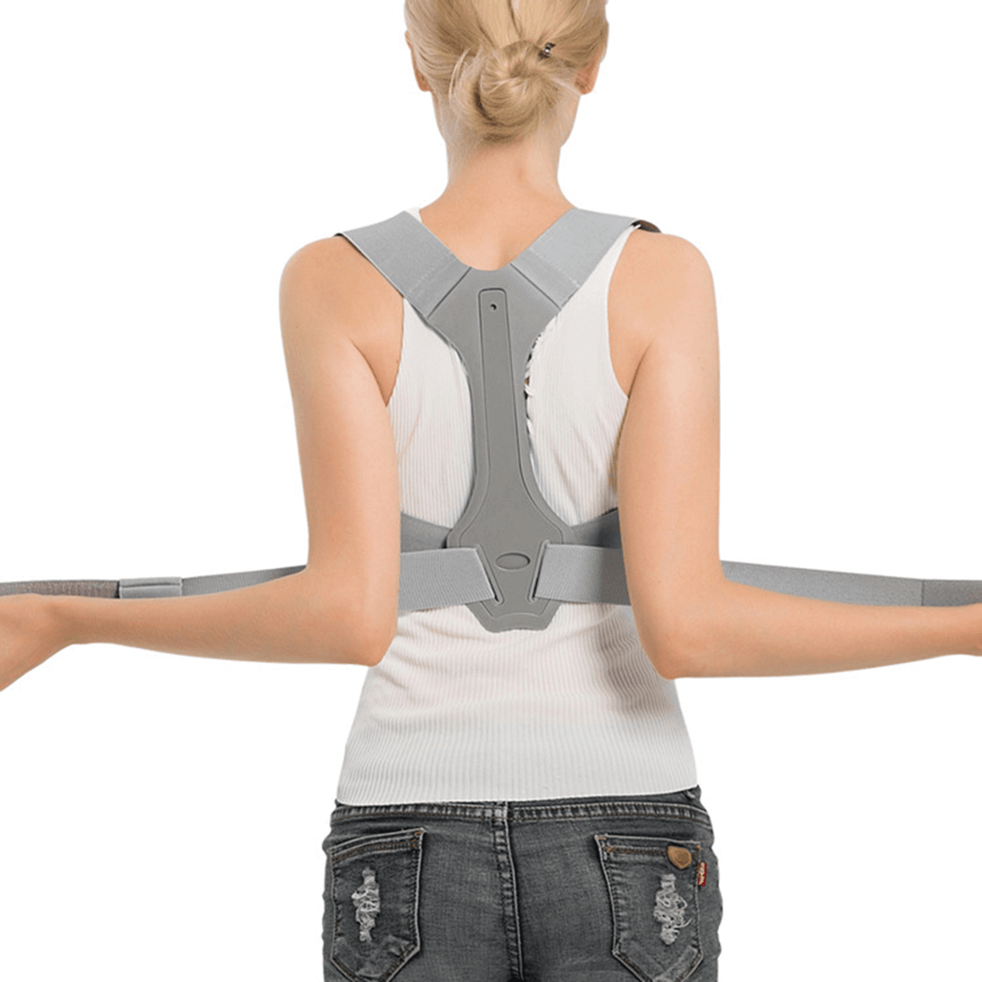 Adjustable Posture Correction Back Shoulder Corrector Support Brace Belt Therapy Men Women - Trendha
