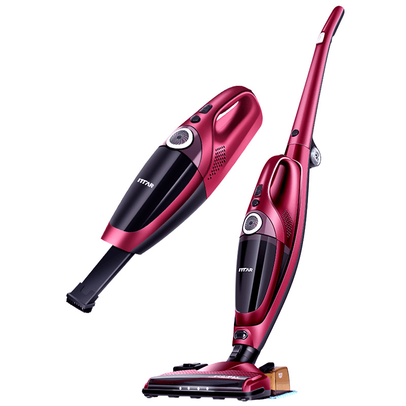 ITTAR RC16BW 3-In-1 Cordless Stick Handheld Vacuum Cleaner 2 Speeds 150W Suction / Sweeping / Mopping Lightweight Powerful Aspirator Dust Collector - Trendha