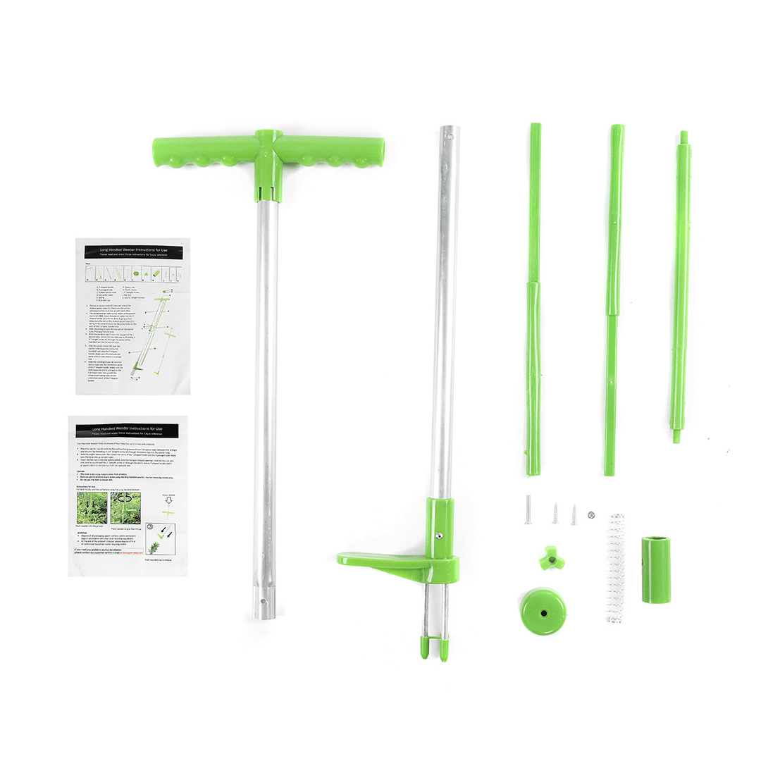 Stand up Weeder Long Stainless Steel Professional Root Remover Weeding Device - Trendha