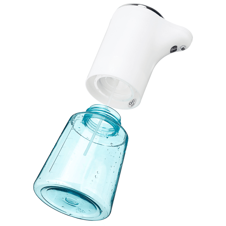 Loskii LK-SD1 Automatic Soap Dispenser USB Rechargeable Foaming Soap Dispenser Infrared Motion Sensor Hand Washer for Bathroom Kitchen - Trendha